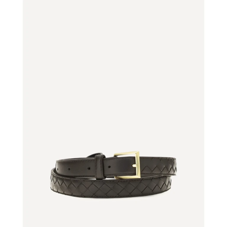 BOTTEGA VENETA Intrecciato Belt Female 75