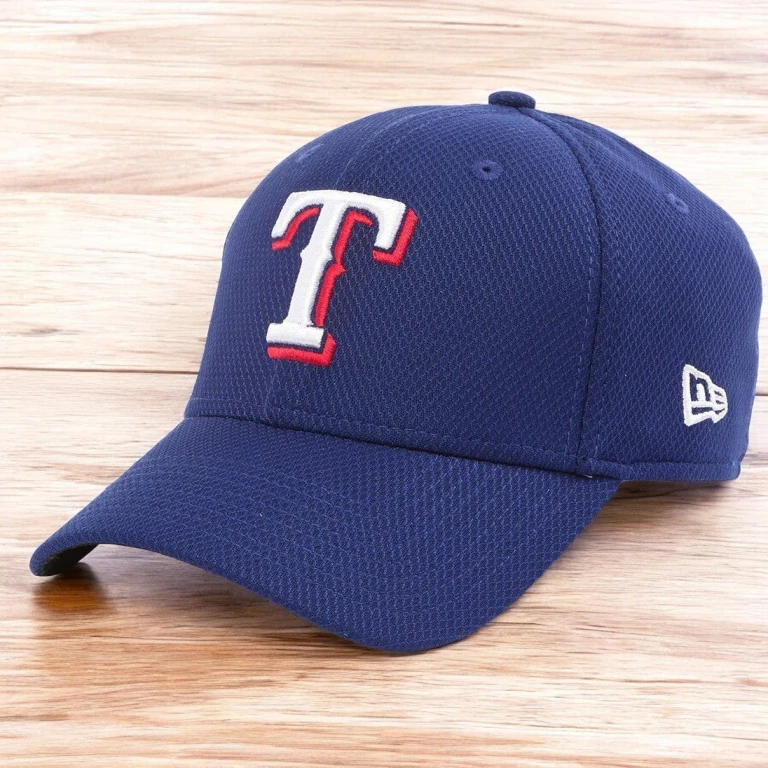 New Era Men's MLB Diamond Era Classic 39Thirty Stretch Cap Texas Rangers Hats