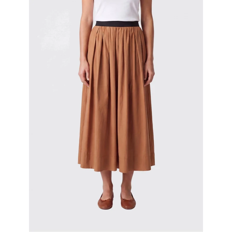 Skirt Woman color Brown (110084010488I252)