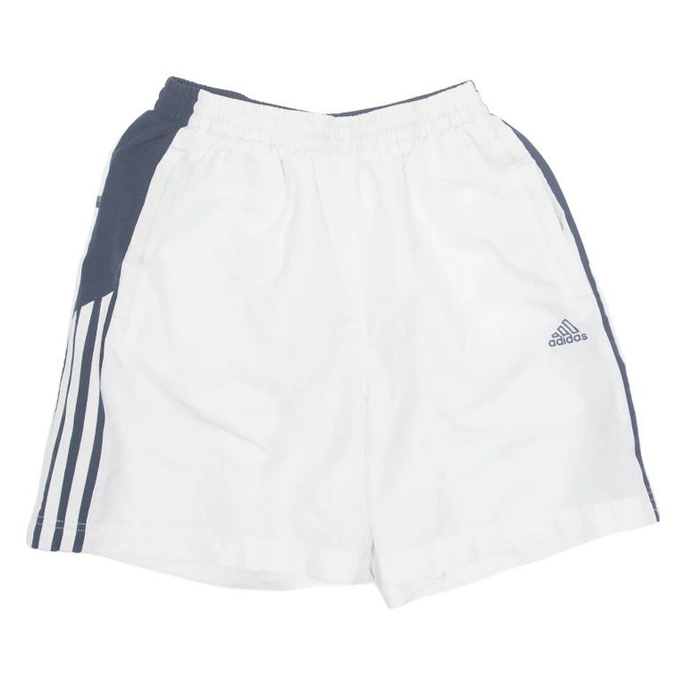 ADIDAS Mens Sports Shorts White S W24