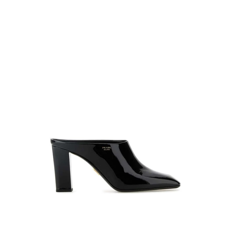 Prada Black Calfskin Mules - Women