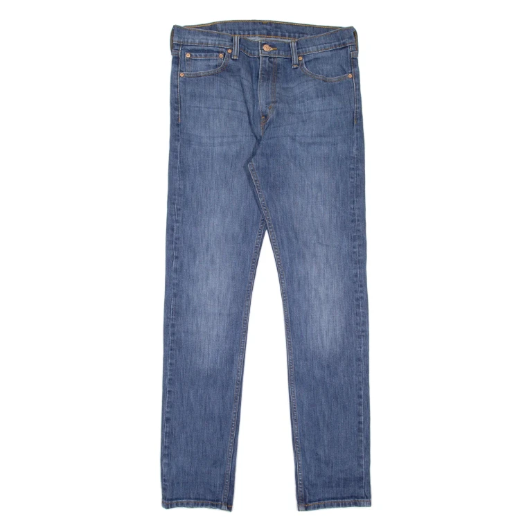LEVI'S 510 Jeans Mens Blue Slim Skinny Stone Wash W33 L34