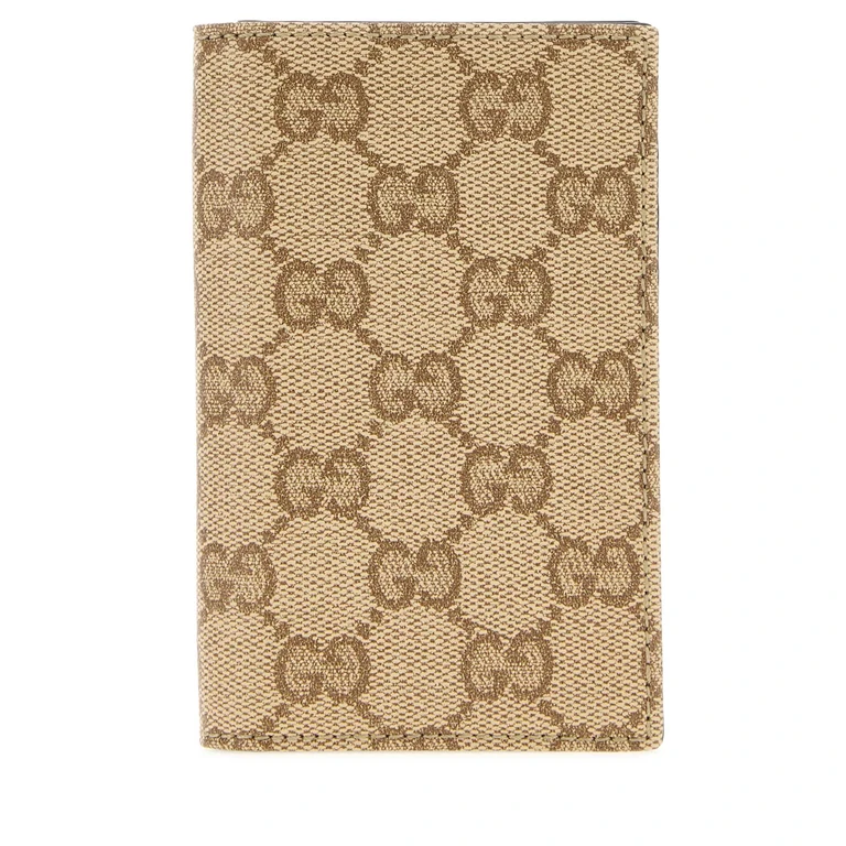 Gg Canvas Gucci Essence Classic Card Holder Vintsanddkbrdkb Portafogli - Men