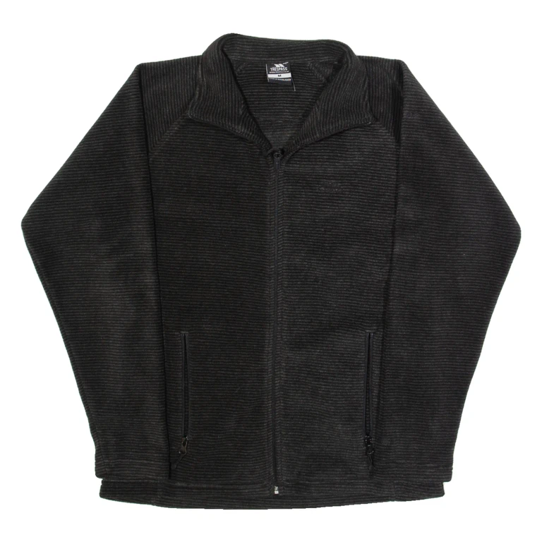 TRESPASS Mens Fleece Jacket Grey M