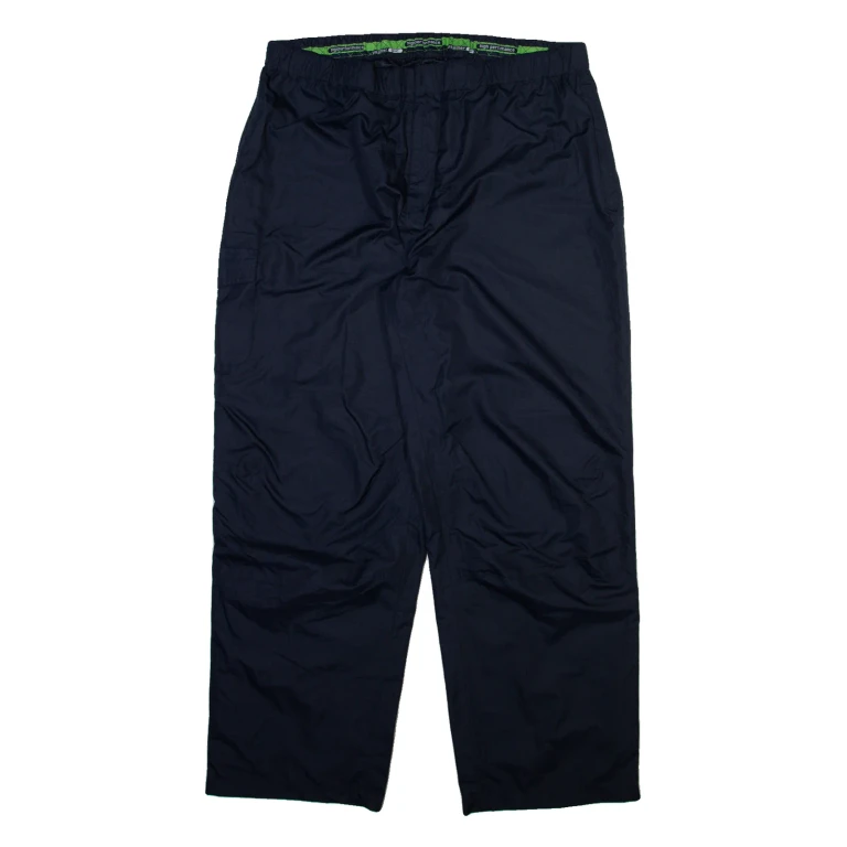 WEATHER GEAR Mens Trousers Blue Relaxed Straight W36 L30