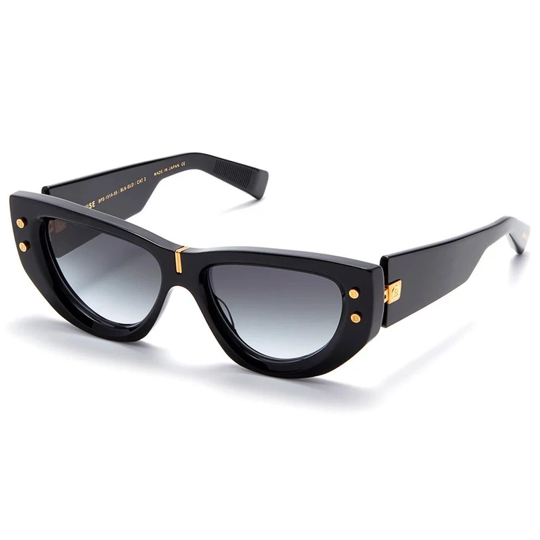 Black Acetate Sunglasses - Women