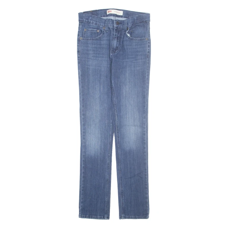 LEVI'S Womens Jeans Blue Regular Skinny W24 L28