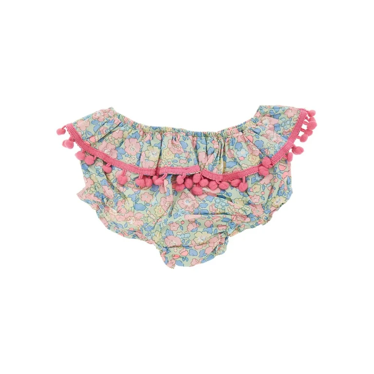 PESCIOLINO ROSSO Liberty cotton knickers Kids 24M