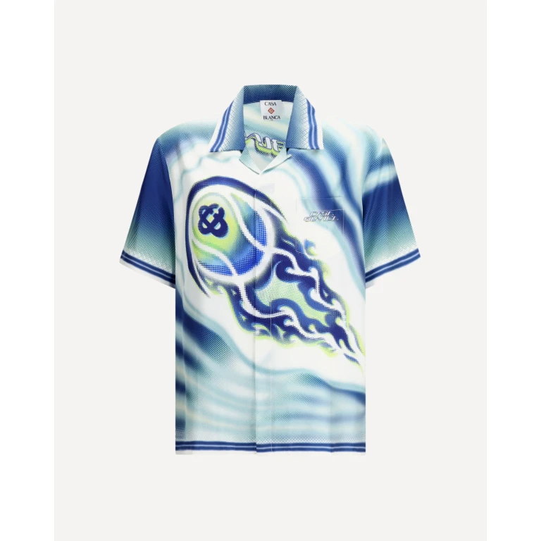 CASABLANCA Art of the Serve Shirt Male L