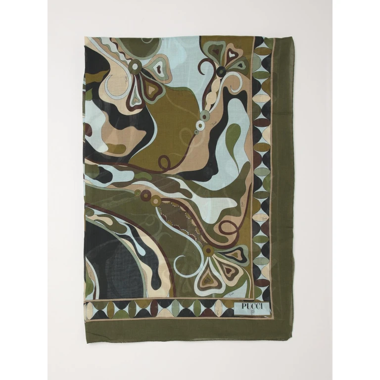 Neck Scarf Woman color Kaki (6HPD056H974P71)