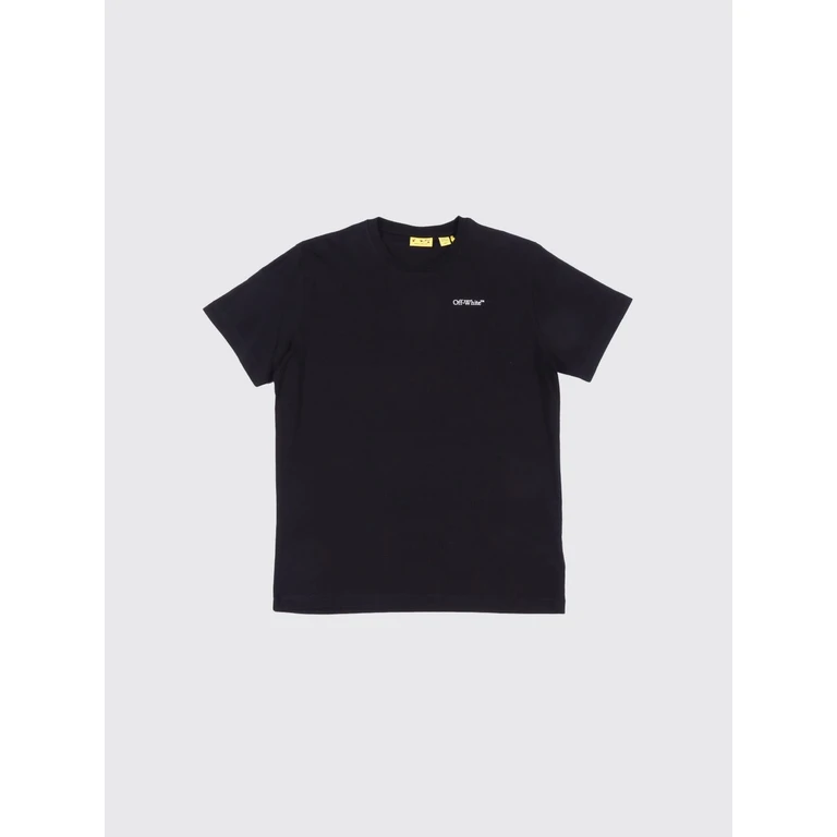 OFF-WHITE KIDS T-Shirt Kids color Black (OBAA002S26JER009001)