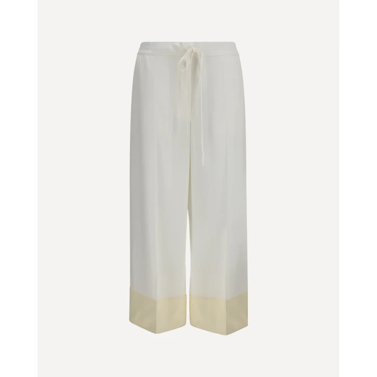 TOTEME Drawstring satin Pants Female 38