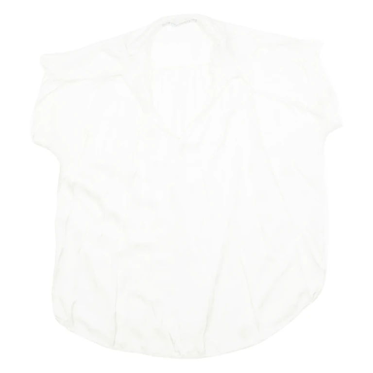 MYONA Womens Top Cream Viscose L