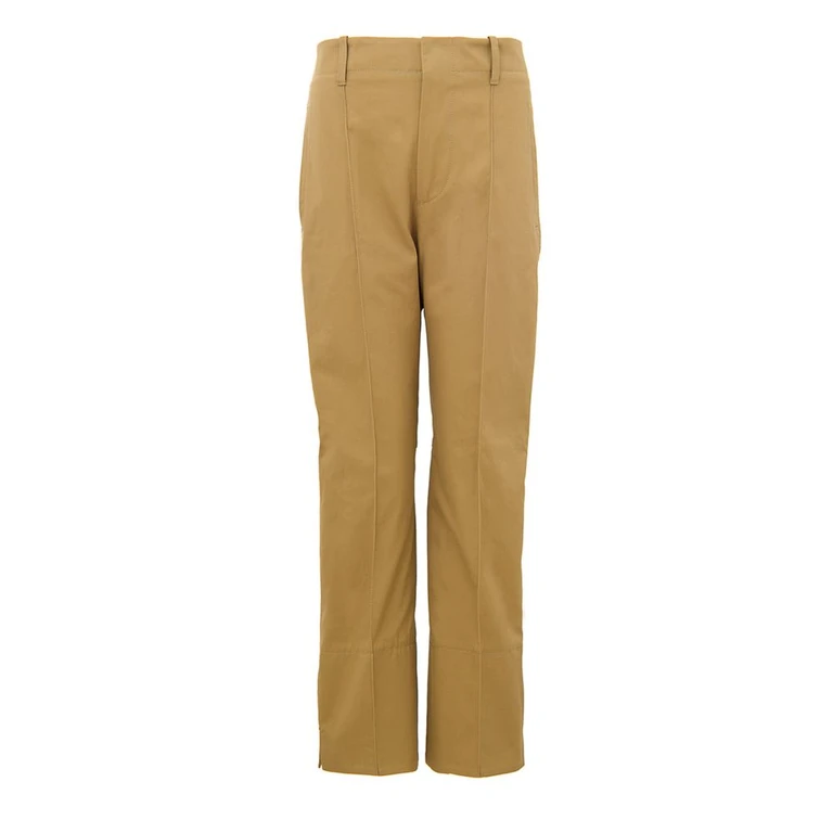 Bottega Veneta Beige Cotton Pant - Women