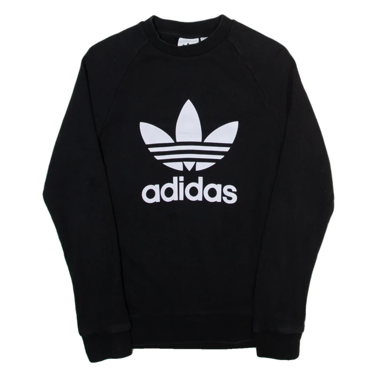 ADIDAS ORIGINALS Mens Sweatshirt Black XS