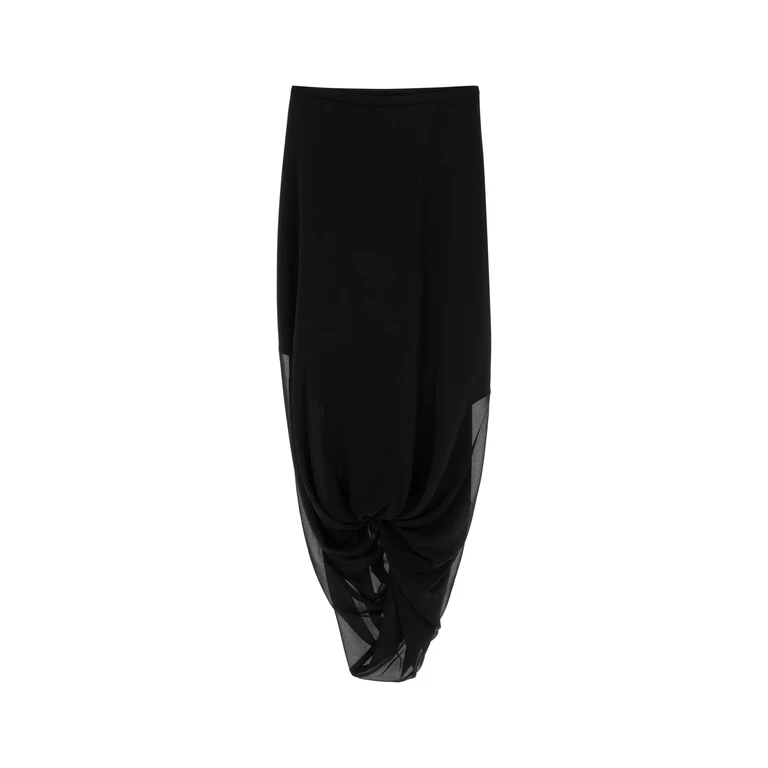 Midi Skirt Black Gonne - Women