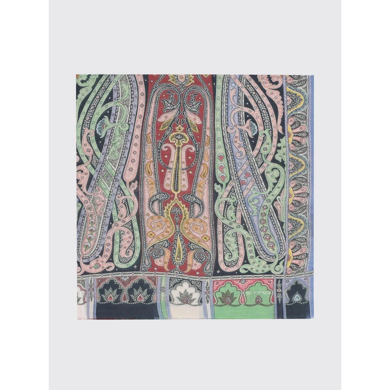 Paisley Print Cashmere Blend Scarf (WATA0010AKF55X0883)