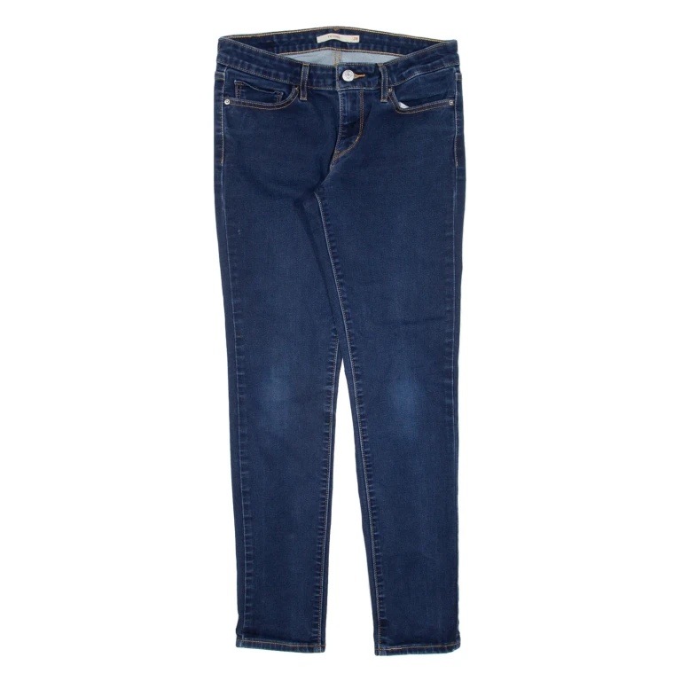 LEVI'S 711 Womens Jeans Blue Slim Skinny W28 L27