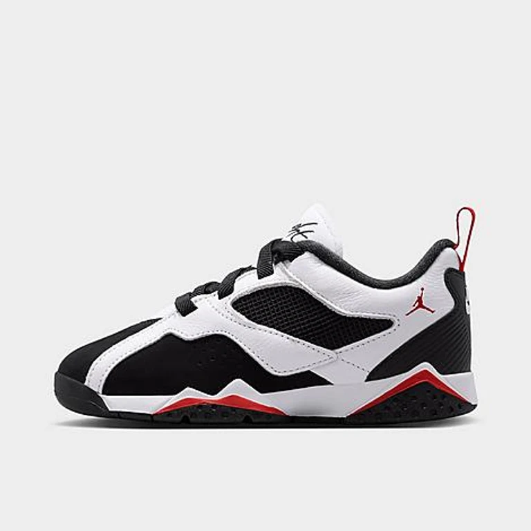 Little Kids MVP 92 Basketball Shoes in White/Black/Gym Red Size: 1.0