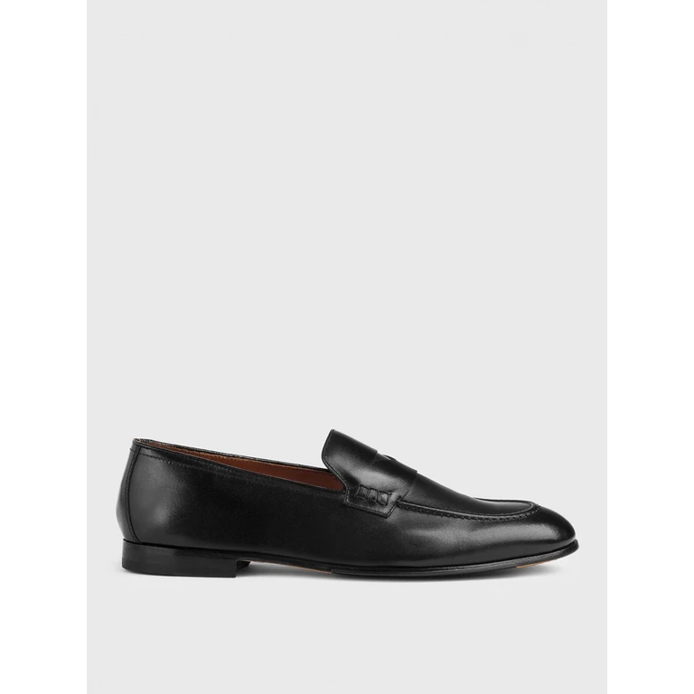 DOUCAL'S Loafers Men color Black (DU2983PANNUF159NN00)