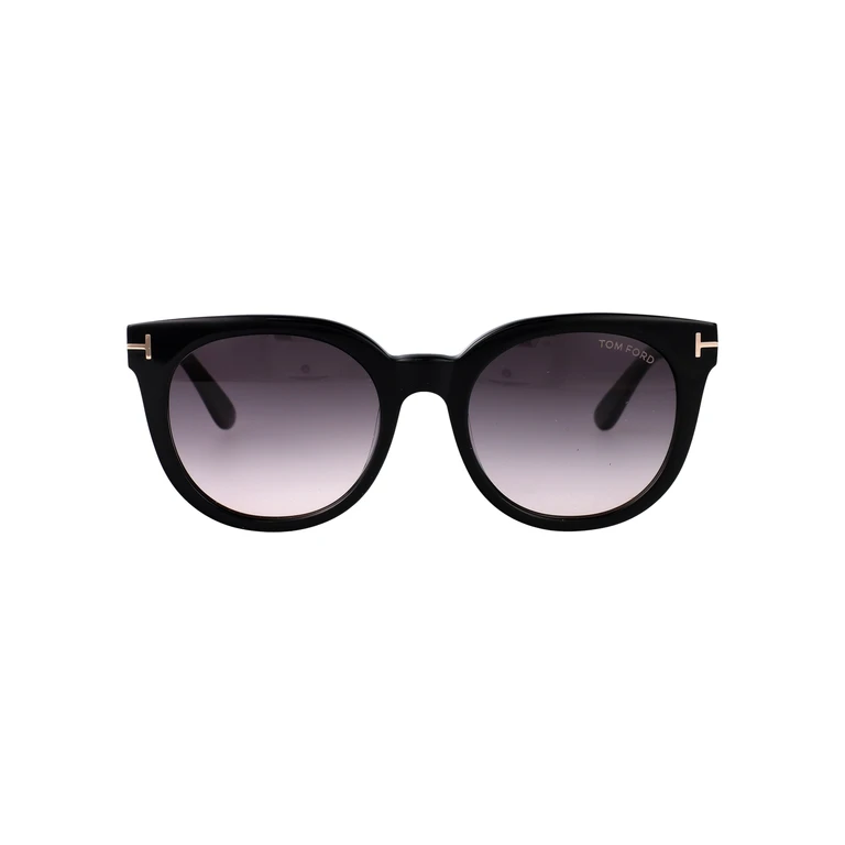 Tom Ford Ft1109 01b Nero Lucido / Fumo Grad Acetate Sunglasses - Women