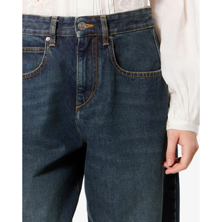Pantalon Oriane - Femme - Bleu - Taille34 - Isabel Marant