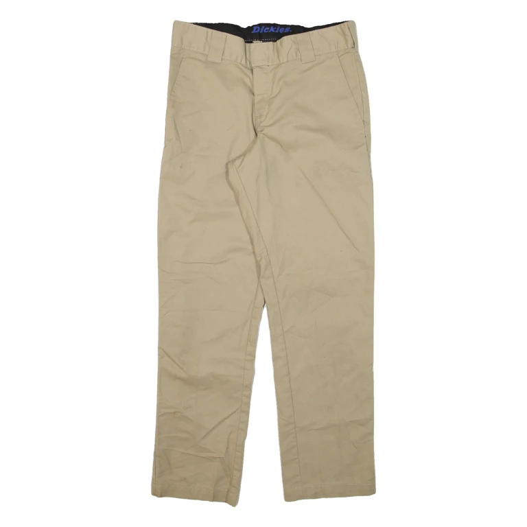 DICKIES Mens Trousers Beige Regular Straight W30 L30