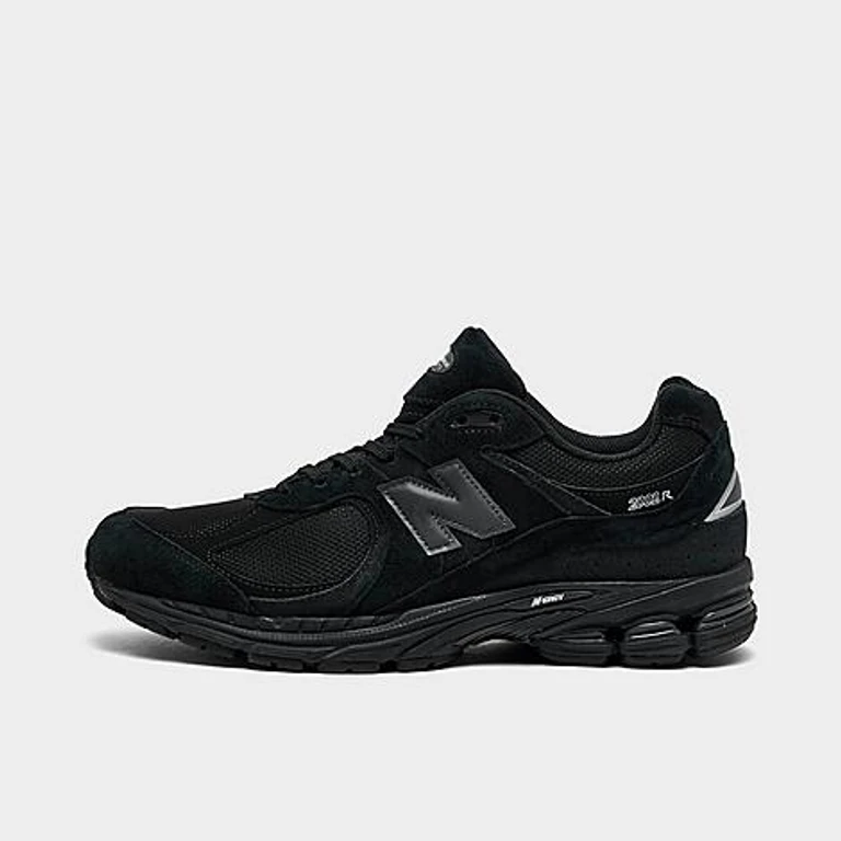 New Balance Men's 2002R Casual Shoes in Black/Magnet Size: 7.5