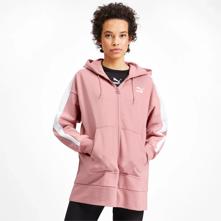 Women's Classics Tape T7 Full Zip Hoody Sweaters