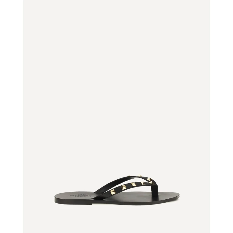 VALENTINO GARAVANI Rockstud thong Sandals Male 45