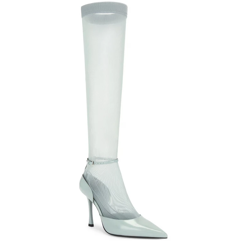 Givenchy Show Stocking Pump 95Mm_Grey