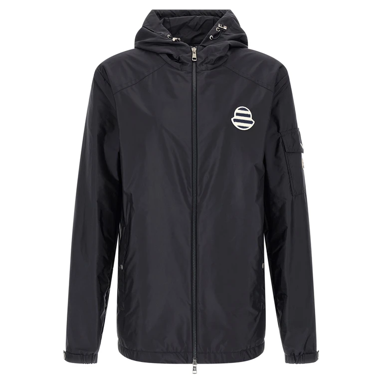 Blue Polyamide Shell Jacket Clothing - Men