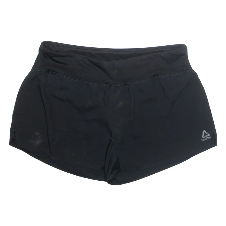 REEBOK Womens Sports Shorts Black M W32