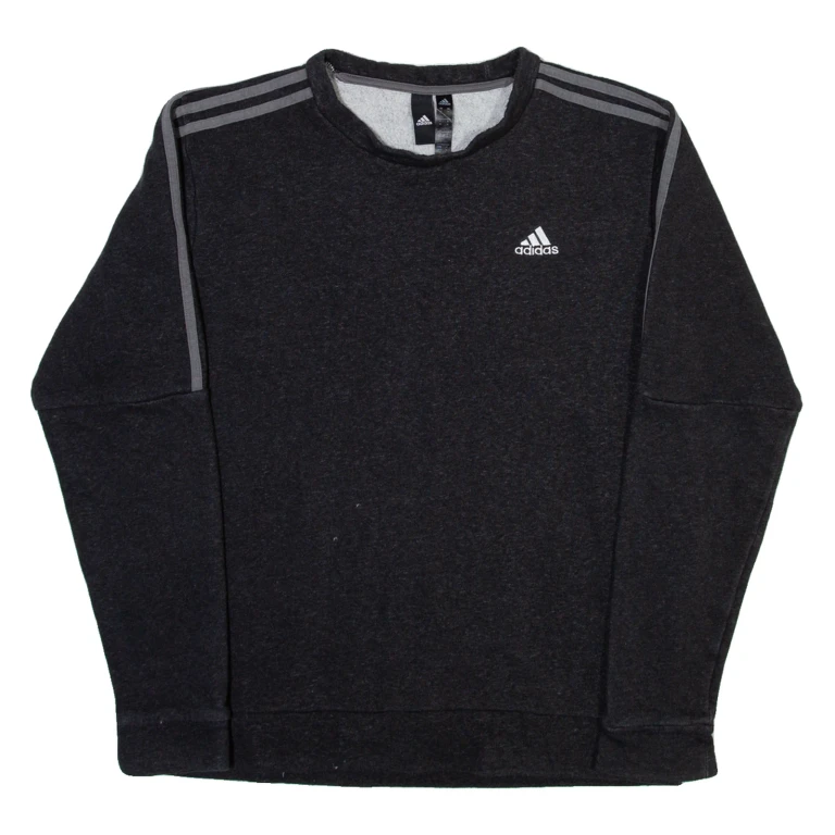 ADIDAS Mens Sweatshirt Grey M