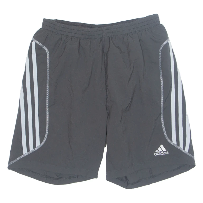 ADIDAS Lined Supernova Mens Sports Shorts Black Relaxed S W26