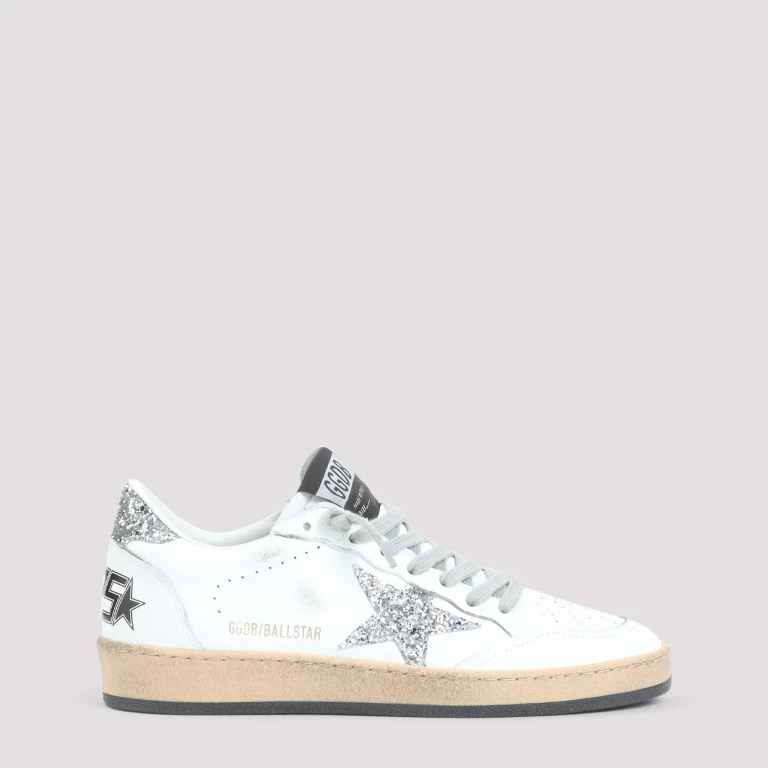GOLDEN GOOSE - Golden Goose Leather Ballstar Sneakers