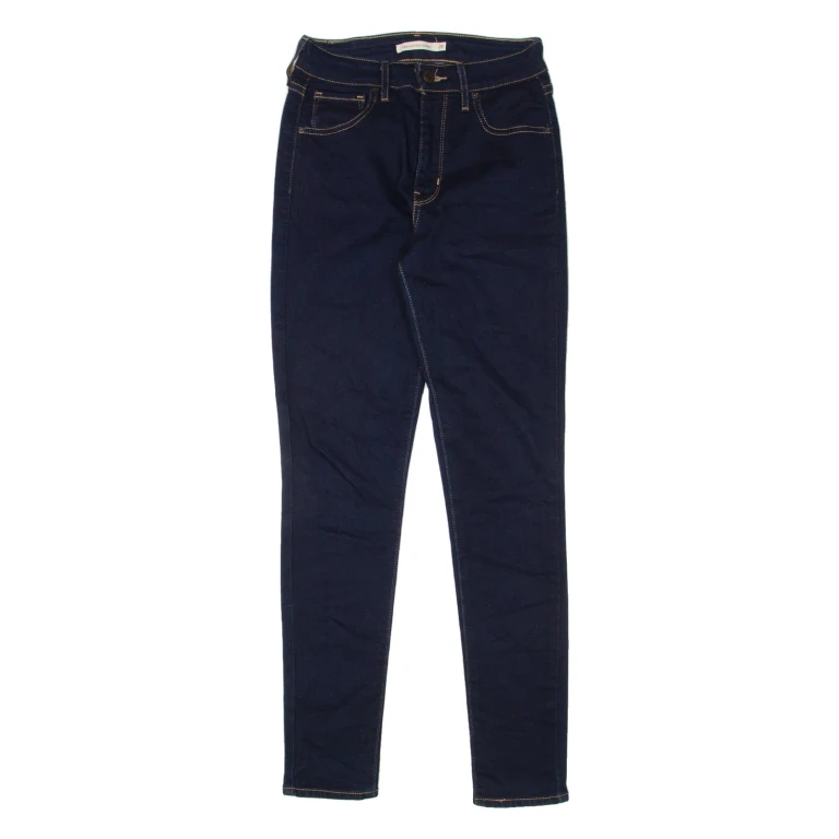 LEVI'S 721 High Rise Womens Jeans Blue Slim Skinny W26 L28