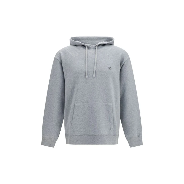 Valentino Gray Cotton Sweatshirt Clothing - Men