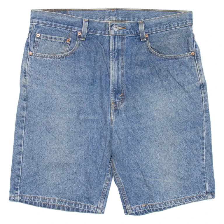 LEVI'S Womens Jorts Shorts Blue XL W36