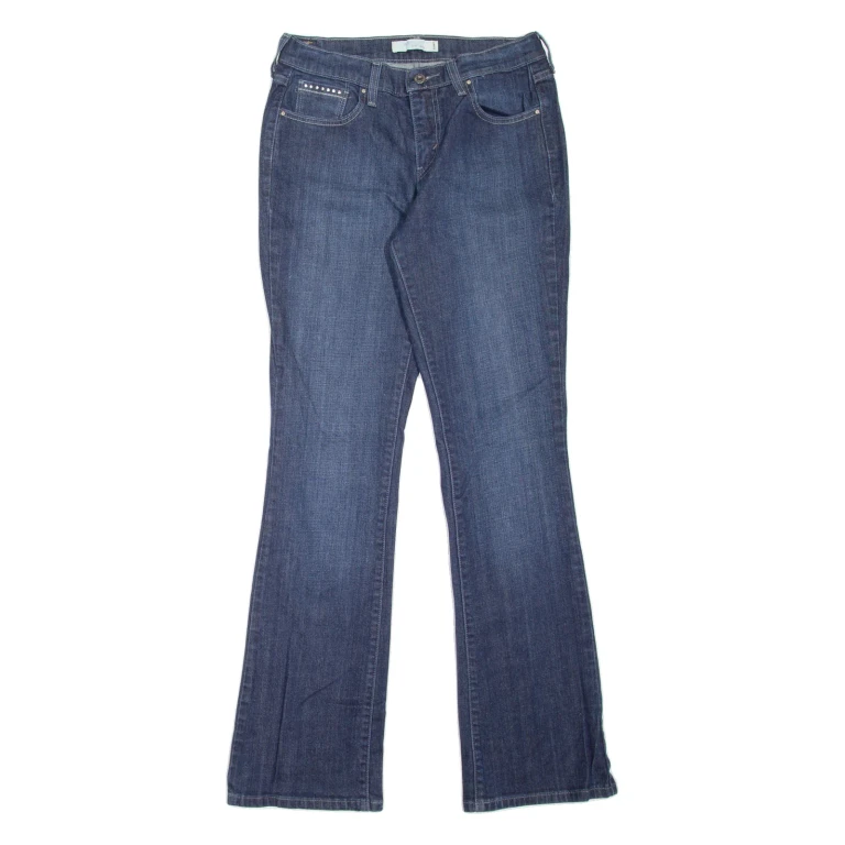 LEVI'S 515 Womens Jeans Blue Regular Bootcut Stone Wash W26 L32