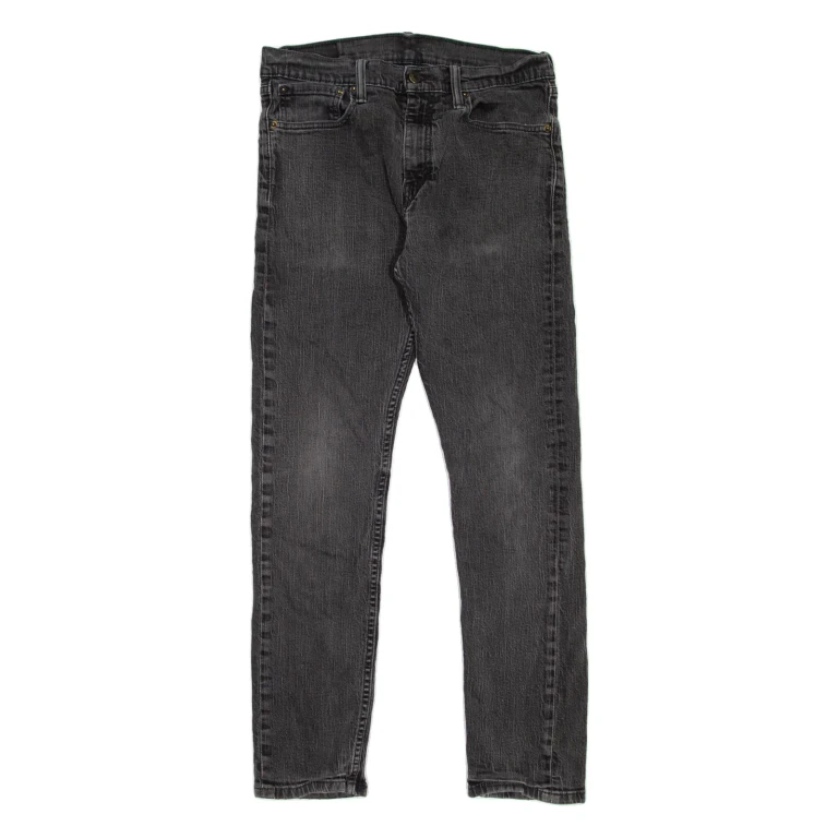 LEVI'S 508 Jeans Mens Grey Regular Tapered W31 L29