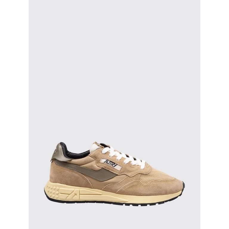 Reelwind Sneakers in Leather and Nylon with Worn Effect (WWLMGQ01)
