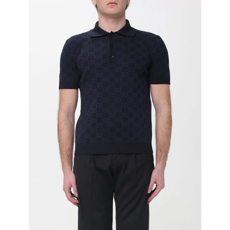 Polo Shirt Men color Blue (855058XKFEN4588)