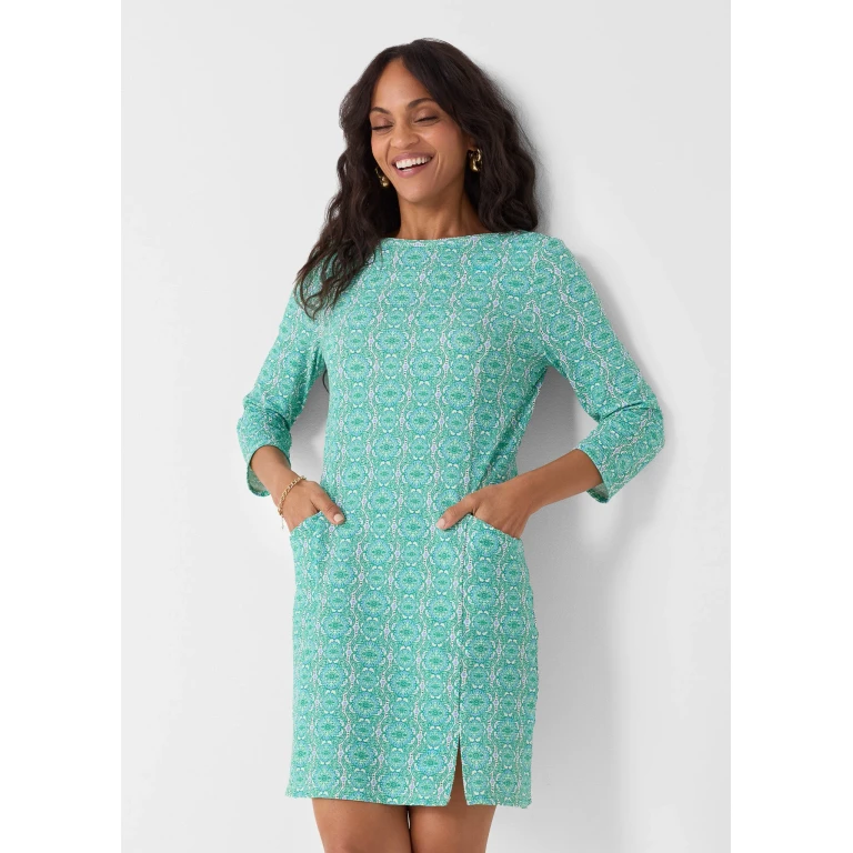 Hudson Textured Shift Dress