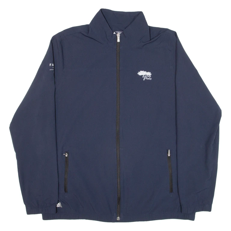 ADIDAS Womens Track Jacket Blue XL