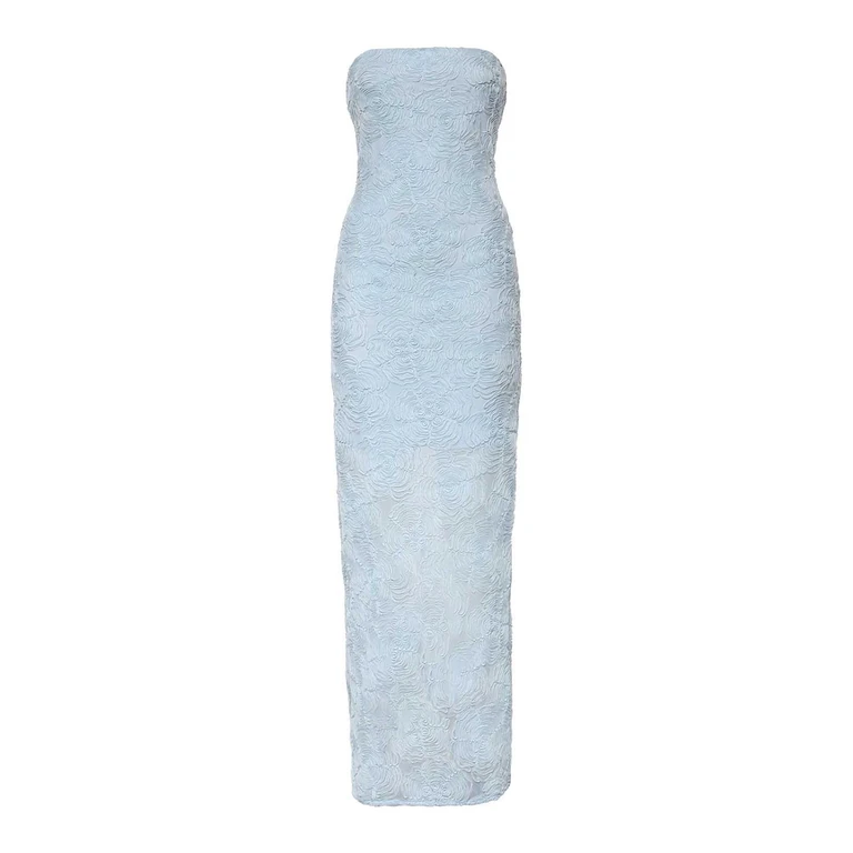 Rotate Birger Christensen Robe Au Genou - Bleu (1155272000)