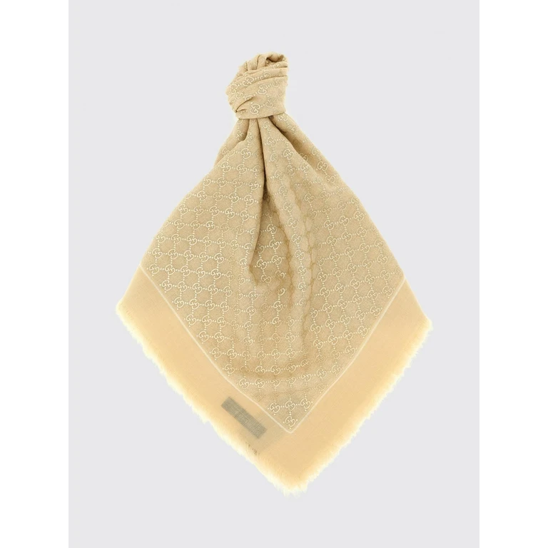 GG Monogram Wool Stole (8100223G3489078)