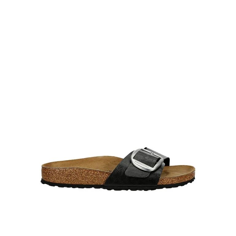 Madrid Big Buckle Footbed Sandals
