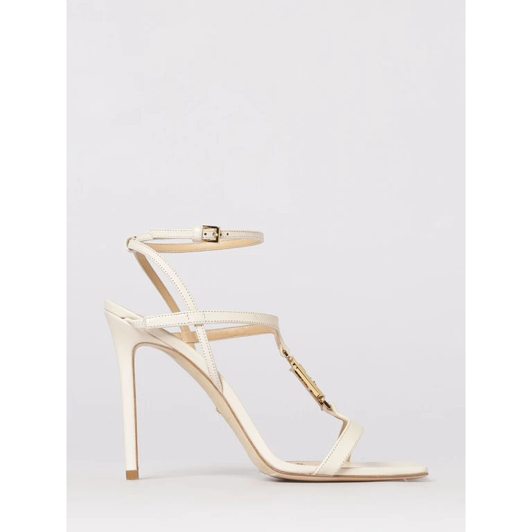 Heeled Sandal Woman color Yellow Cream (SA07B61E2193)