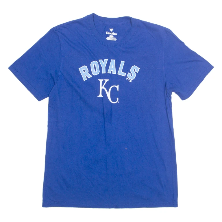 FANATICS Sauer Royals KC Mens T-Shirt Blue USA M